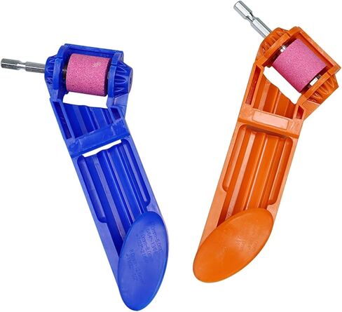 Grinding Wheel Drill Bit Sharpener Hand Tools Nail Drill Bits Set Sharpener Fit for Step Drill Accessories Hand Tool Accessories(2PCS Grinding Wheel) in Saudi Arabia