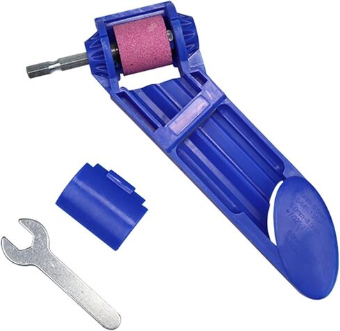 Grinding Wheel Drill Bit Sharpener Hand Tools Nail Drill Bits Set Sharpener Fit for Step Drill Accessories Hand Tool Accessories(2PCS Grinding Wheel) in Saudi Arabia