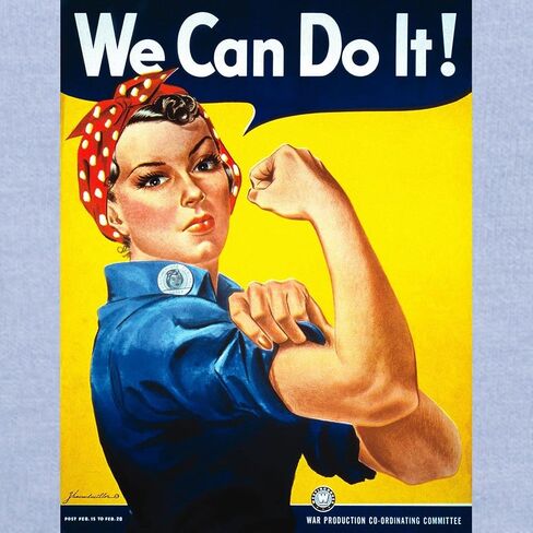CafePress Rosie The Riveter We Can Do It! Toddler T Shirt Cute Toddler Graphic Tee, 100% Cotton in Kuwait