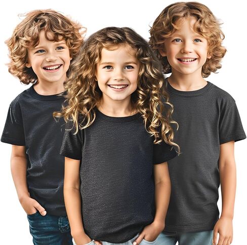 Premium Cotton Soft Tees Boy | Girl | Toddler Unisex Jersey Kids T-Shirt, from 2T to 16Y Tshirt in Saudi Arabia