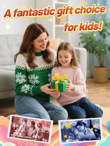 12 Rolls Kids Camera Paper Roll Revill - تطوير اللون الأزرق الأخضر الأحمر ، طابعة صور كاميرا فورية حرارية لـ 4 5 6 7 8 9 in Kuwait