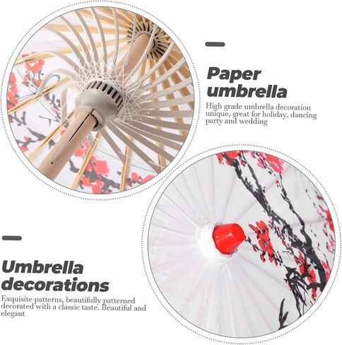 Photography Umbrella Prop Decorative Paper Umbrella for Festivals Weddings Home Decor Classical Japanese in Saudi Arabia