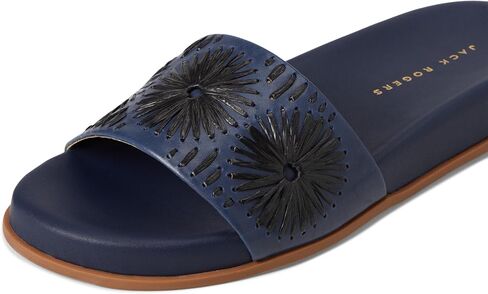 Jack Rogers Women's Somerset Slide-Nappa/Raffia Sandal in Saudi Arabia