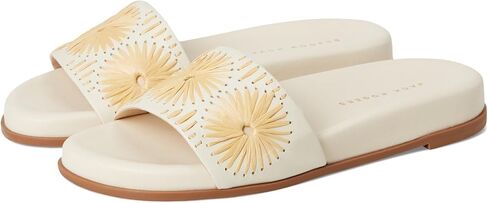 Jack Rogers Women's Somerset Slide-Nappa/Raffia Sandal in Saudi Arabia