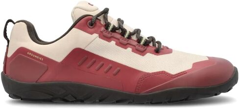 GROUNDIES All Terrain Low 2.0 Waterproof Hiking Shoes for Women - Lightweight Barefoot Shoes with Flexible TrueSense Traction Hiking Outsole in Saudi Arabia
