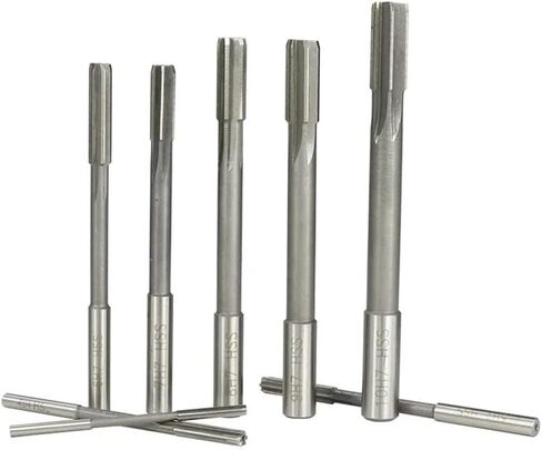 2-12mm Machine Reamer Set H7 HSS Straight Shank Milling Chucking Reamer 4-14pcs Machine Cutter Tools for Metal Steel Aluminum(9pcs 2-10mm Set) in Saudi Arabia