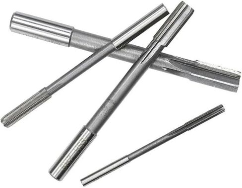 2-12mm Machine Reamer Set H7 HSS Straight Shank Milling Chucking Reamer 4-14pcs Machine Cutter Tools for Metal Steel Aluminum(9pcs 2-10mm Set) in Saudi Arabia