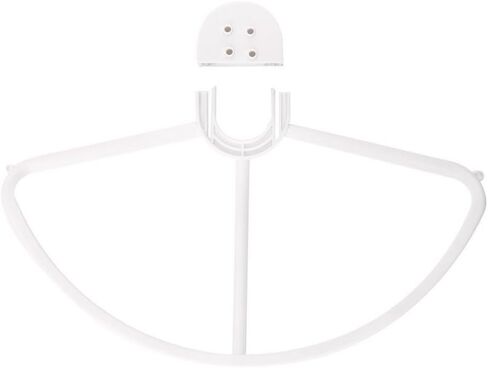 SSE® Quick Disconnect Quick Mount Release Snap On/Off Prop Guards for DJI Phantom 3 4K, Professional, Advanced, Standard + Phantom 2 and Phantom 1 Quadcopters (White) in Saudi Arabia