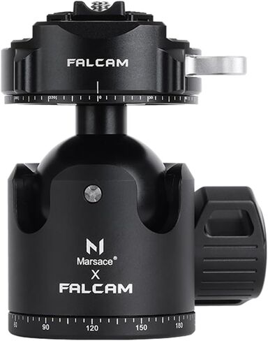 Falcam Tripod Head Kit XB -3R ، F38 Pro Quick Release Low Gravity Dual Panorama Ball Head - F38B4907 in Kuwait