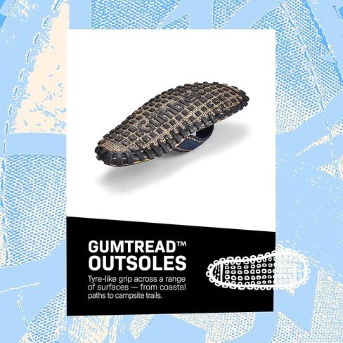 Gumbies Islander Flip Flops Flops ، مع Supersoft Cotton Tee Post ونعل المطاط المعاد تدويره متين - راحة مضمونة in Kuwait