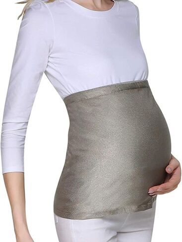 Pregnant Anti-Radiation Protection Shield,360° Shielding Maternity Wear Full Silver Fiber Electromagnetic Radiation for Anti EMF WiFi 5G Shield,360°-XXL in Saudi Arabia
