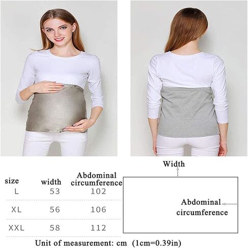 Pregnant Anti-Radiation Protection Shield,360° Shielding Maternity Wear Full Silver Fiber Electromagnetic Radiation for Anti EMF WiFi 5G Shield,360°-XXL in Saudi Arabia