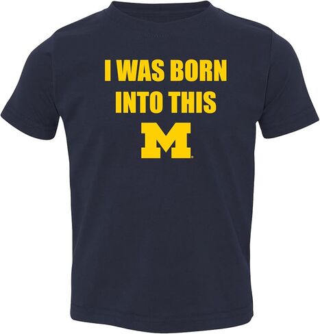 NCAA Born Into This Toddler T Shirt, College, University in Saudi Arabia