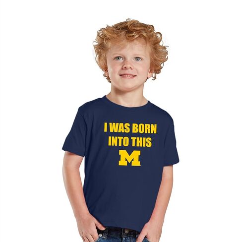 NCAA Born Into This Toddler T Shirt, College, University in Saudi Arabia