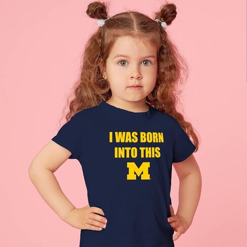 NCAA Born Into This Toddler T Shirt, College, University in Saudi Arabia