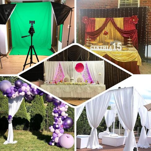 efavormart 10ft DIY قابلة للتعديل ثلاثية العارضة وأقواس التثبيت لمواصف الخلفية in Saudi Arabia