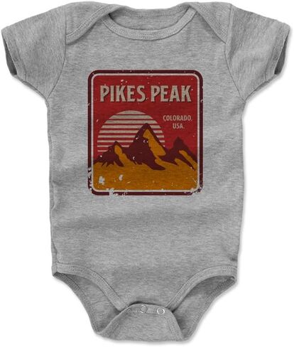 500 LEVEL Colorado Baby Infant One Piece Bodysuit (3-24 Months) - Colorado Pikes Peak in Kuwait
