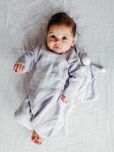 Under the Nile Muslin Sleeping Lovey - Clouds - Organic Cotton in Saudi Arabia