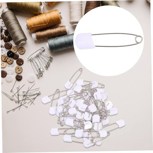 uonlytech 50pcs دبابيس سلامة دبابيس حفاضات الدبابيس الدبابي in Kuwait