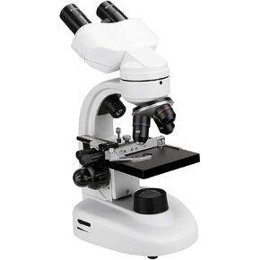 Microscope Kit Optical Electron Binocular Microscope High-Definition Eyepiece,1200 Times Microscope Lens Adapters