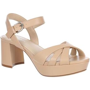 XAPPEAL Veronika - Women's Open Toe Strappy Block Heeled Platform Sandals