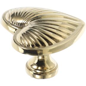 Luxshiny Cute Heart Knobs Gold Pull Handles for Cabinets Dresser Vintage Style Hardware Smooth Finish Easy to Fit