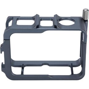 Kimiss Action Camera Cage Aluminy Aluminium Strockproof Anti Drop Ports Double Proch Shoe Ports أفقي العمودي للمغامرات الخارجية