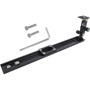 380mm Telephoto Lens Bracket for Plate, Center Support, Compatible with Sakhtler Heads, Aluminum Alloy, Position, Increases Stability