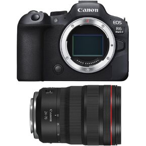 Canon EOS R6 Mark II Mirrorless Camera w/RF 24-70mm f/2.8 L (2 Items)