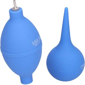 2Pcs Bulb Blower Rubber Squeeze Precipitator Way Intake Hand Operated Tools The Outcome Cleaner Bulb Blower Blowing Squeeze B PumpRubber Bulb BlowerPortable Bulb BlowerHand