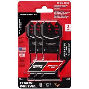 Fits for Milwaukee 49-25-1563 Extreme Metal Multi-Tool Blade