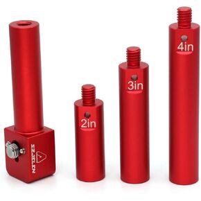 قوس تصاعد قضيب Szjelen19mm مع 3/8 المسمار ومضاد لمسة ، 4 أقسام من الطول لتتطابق مع كاميرا Arri Red Sony (أحمر)