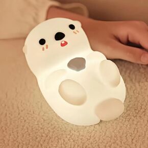 Axolotl Light Light for Kids Bedroom ، Animal Silicone Nighter Night Lamp Touch Dinosaurs Nightly Lights USB مصباح بجانب السرير القابل لإعادة الشحن للأطفال الصغار الصغار هدية (