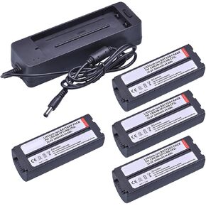Batmax NB-CP2L NB-CP2LH Battery and Charger，Compatible for Canon SELPHY NB-CP1L,CP1500 CP1300 CP1200 CP910 CP900 CP800 CP790 CP780 CG-CP200(1 Battery 1 Charger)