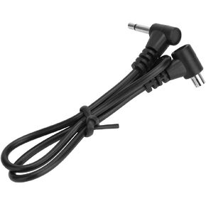 12 بوصة خفيفة الوزن فلاش PC Sync Cord 2.5mm توصيل كابل مزامنة الكمبيوتر الذكور ، ناعم ، لاتصال منفذ الكمبيوتر الكاميرا مع فلاش الجهاز OFF