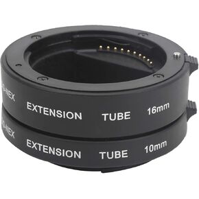 T10mm Exteon Tube16mm Exteon Tubenex Mount Exteon Tubelens Exteon adapteon Tube لـ A3000،10mm 16mm Nex Mount Tube لـ A3000/A6500/A6300/A6400/A6000/A5100/A5100