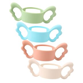 SUPVOX 4pcs Bottle Handle Accessories Handles Silicone Bottle Handle Newborn Bottle Handle Milk Bottle Grips Bottle Accessories Newborn Bottle Grip Bottle Grip