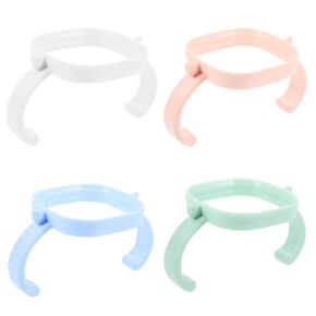 ERINGOGO 4pcs Baby Bottle Handles Non-Slip Ergonomic Baby Bottle Holders for Feeding Replacement for Toddlers