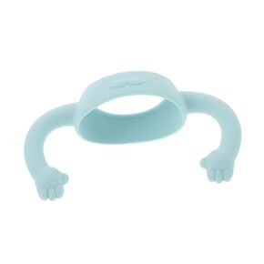 Kisangel Silicone Bottle Handle Gripper for Newborns and Boy Girl Compatible with Wide-Neck Bottles to Clean Stylish Colors for Everyday Use