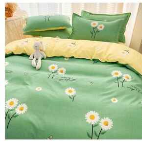 Bed Sheets: Four-Piece Duvet Covers, Summer Covers, Three-Piece Bedding Sets, 1.5米床（四件套）加2枕芯, Looking Forward to
