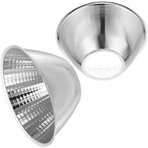 Angoily 2Pcs LED Spotlight Reflector Cup Glare Lighting Diffuser for Indoor Outdoor Use Portable and Lightweight Maximizes Brightness for Camping and Reading