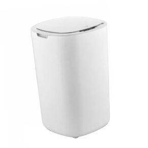 MAGICLULU Smart Sensor Wastebasket Outdoor Garbage Can Lid Small Trash Can Lid Plastic Garbage Box Waste Container