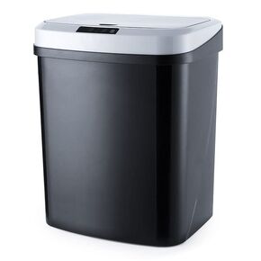CSCDD Home Smart Induction Trash Can 16L Automatic Electric Sensor Waste Bins Kick Barrel Garbage Bins Trash(D)