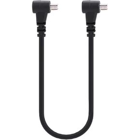 30cm PC Sync Cord Male to Male Flashlight Camera Connector Cable,