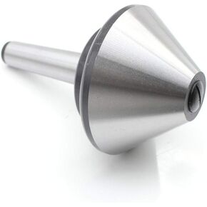 4 "(100 مم) MT3 Bull Nose Live Center Morse Taper 3 Bull 75 درجة للمخرطة جوفاء الدوران