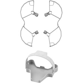 Propeller Protector Lightweight Propeller Protector Blade Bumper Anti-Collision Drone Accessories Compatible for DJI Mini 3/Mini 3 Pro(Gray)