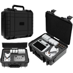 Portable Storage Bag Shoulder Travel Carring Case Handheld Case Compatible For Mavic Mini 3 Pro Drone Accessories(Mini 3-3 Pro Black)