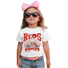 Baseball Shirt for Toddler Boy Girls Game Day Baseball Fan Tshirt Base Ball Lover Outfit Baby Short Sleeve Tee Tops