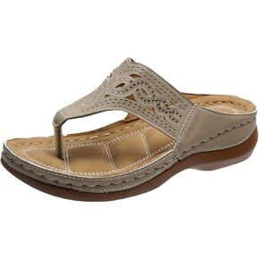 Sport Walking Sandals Women Comfortable Summer Arch Support Orthopedic Beach Casual Adjustable Slide Outdoor Platform Flip Flops Lightweight Hiking