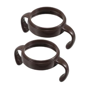 Kisangel 2pcs Baby Feeding Bottle Handle Wide Neck Replacement Grips for Nursing Bottles for Newborn